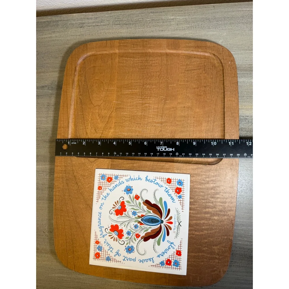 vintage Berggren Originals Scandinavian Design 116 Bread Cutting Board
